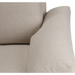 Bank Tom met chaise longue links - Basel - beige