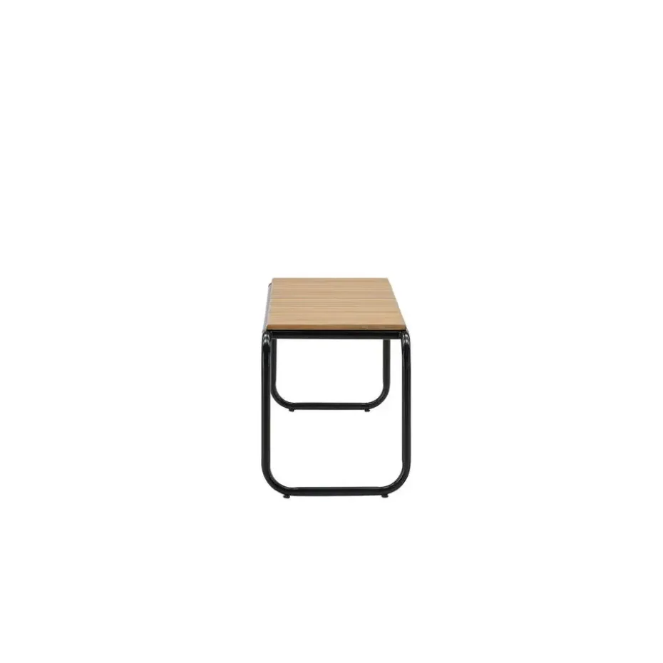 Bankje Naturel Hout - 136x40x46cm - Holmbeck