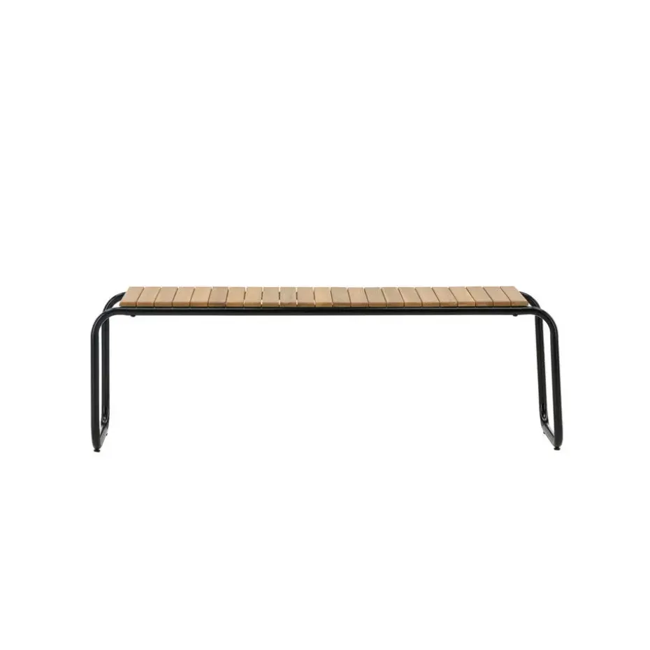 Bankje Naturel Hout - 136x40x46cm - Holmbeck
