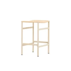 Barstoel Beige Touw - Polly - Set van 2