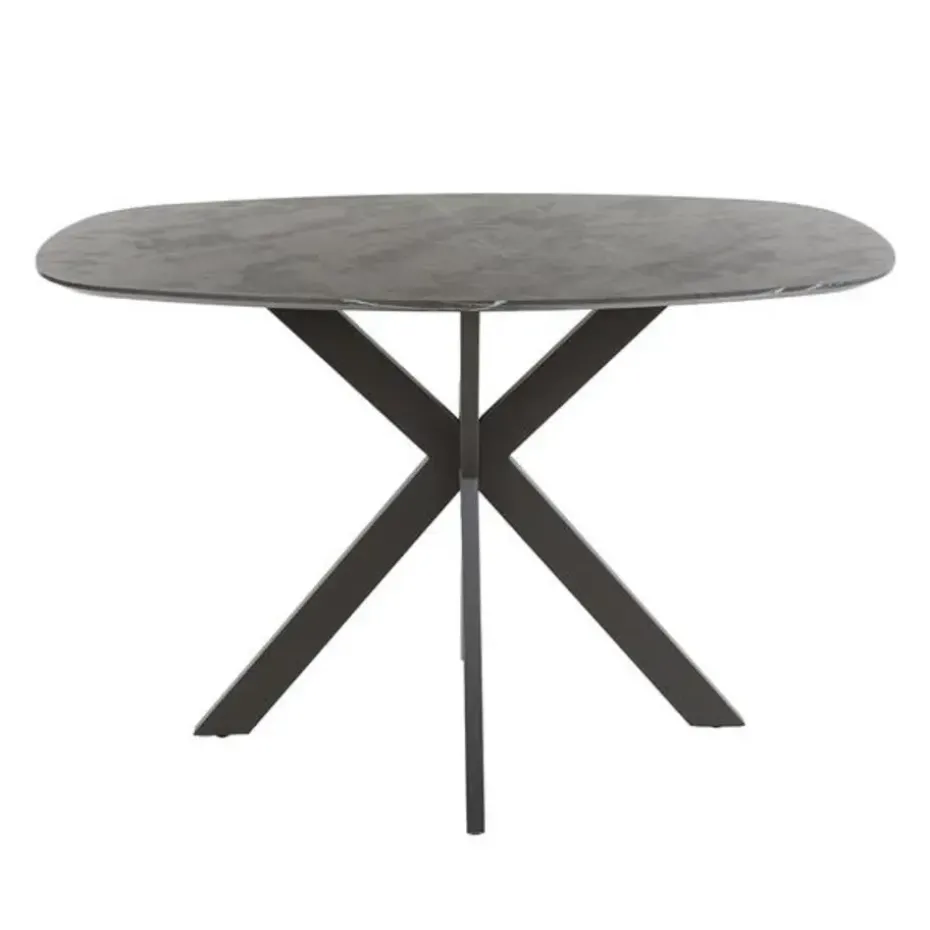 Bartafel Mariola 140x80 cm-zwartbruin