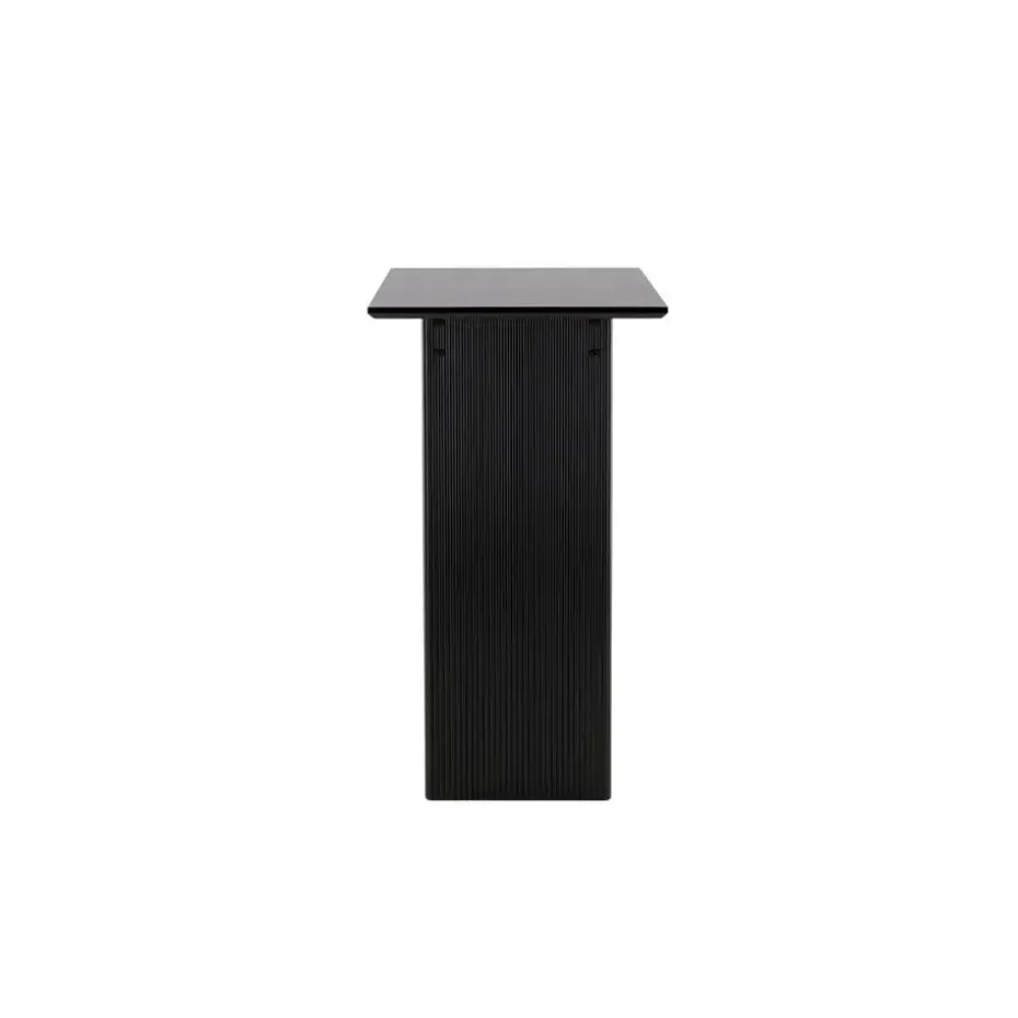 Bartafel Zwart Hout - 120x60x105cm - Vail