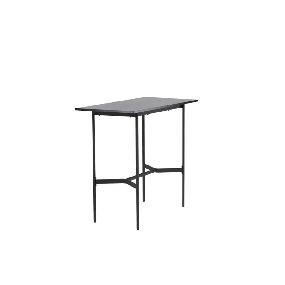 Bartafel Zwart Hout - 120x60x105cm - Rax