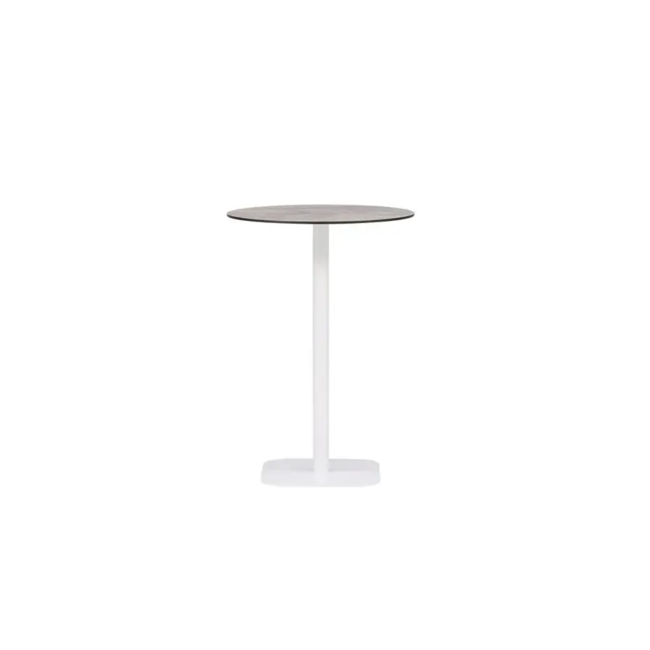 Bartafel Zwart Kunststof - 70x70x100cm - Milano