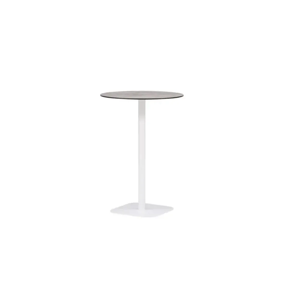 Bartafel Zwart Kunststof - 70x70x100cm - Milano