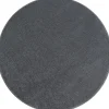 Basics Effen Rond Vloerkleed Lichtgrijs Laagpolig - 160 CM ROND
