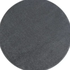 Basics Effen Rond Vloerkleed Lichtgrijs Laagpolig - 160 CM ROND
