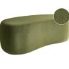 BAYARD - Poef - Groen - Bouclé