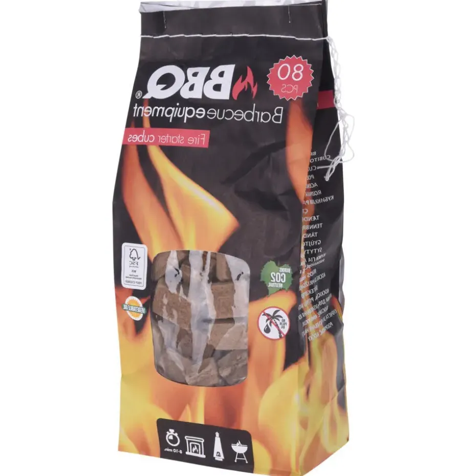 BBQ Collection Aanmaakblokjes - 80 stuks - barbecue aanmakers