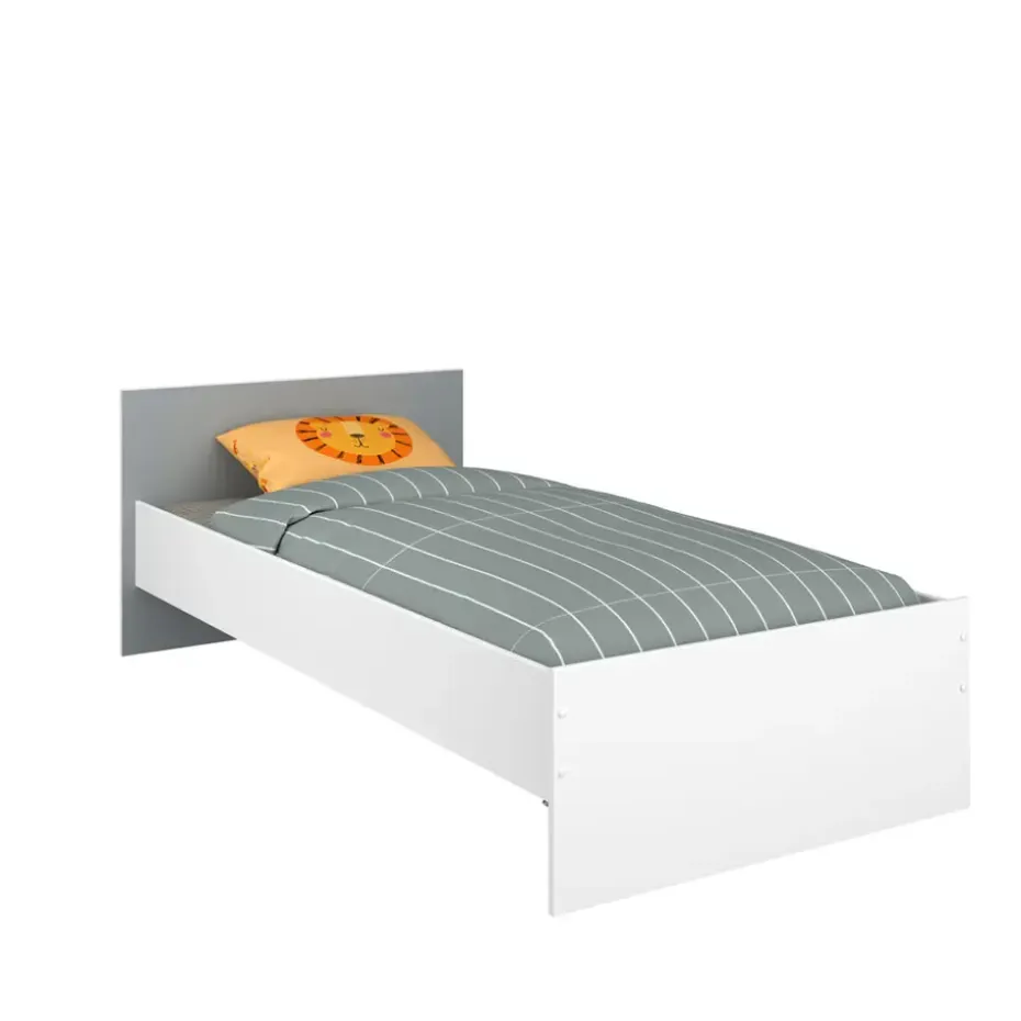 Bed Bobby - wit - 90x200 cm