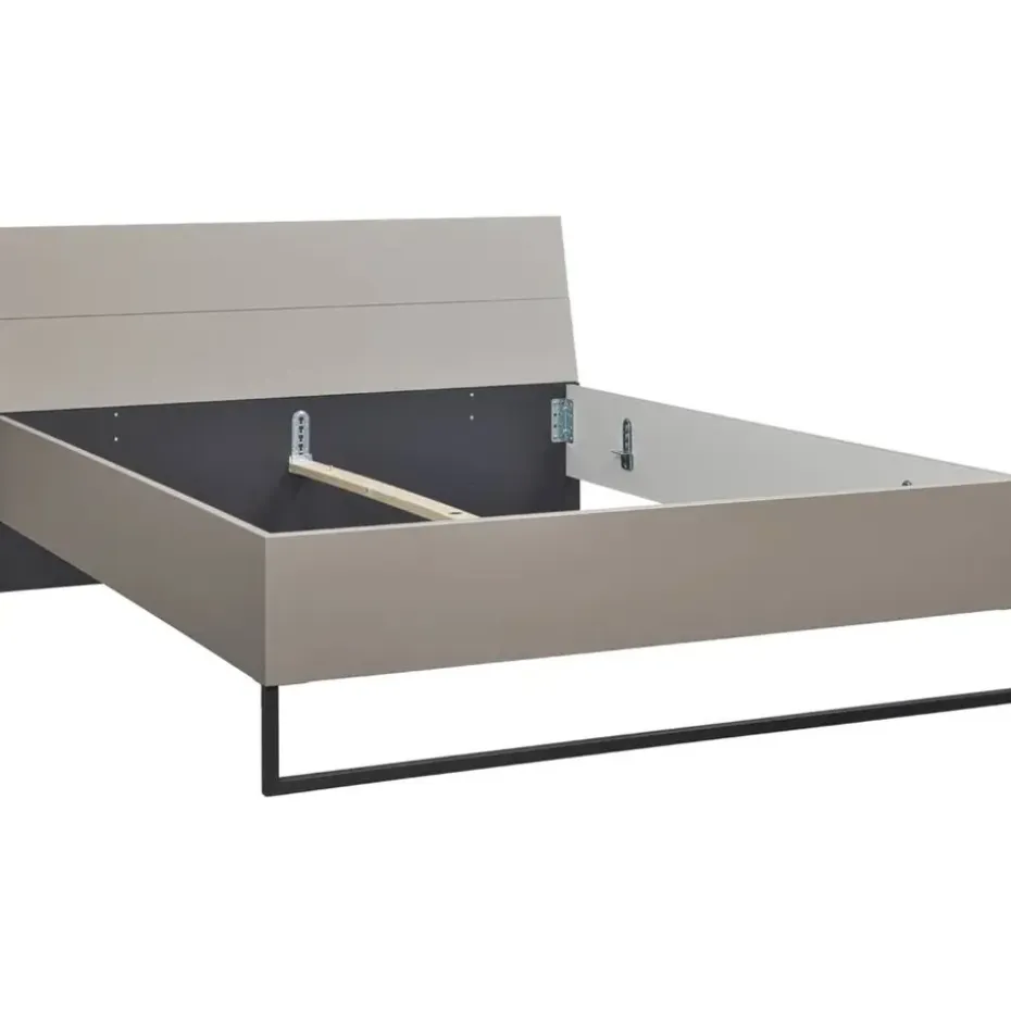 Bed Dex - greige - 140x200 cm