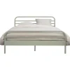 Bed Jada metaal - groen - 140x200 cm