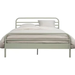 Bed Jada metaal - groen - 140x200 cm