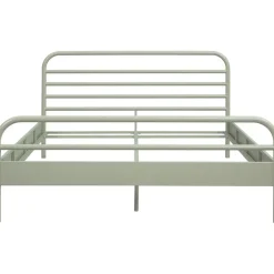 Bed Jada metaal - groen - 140x200 cm