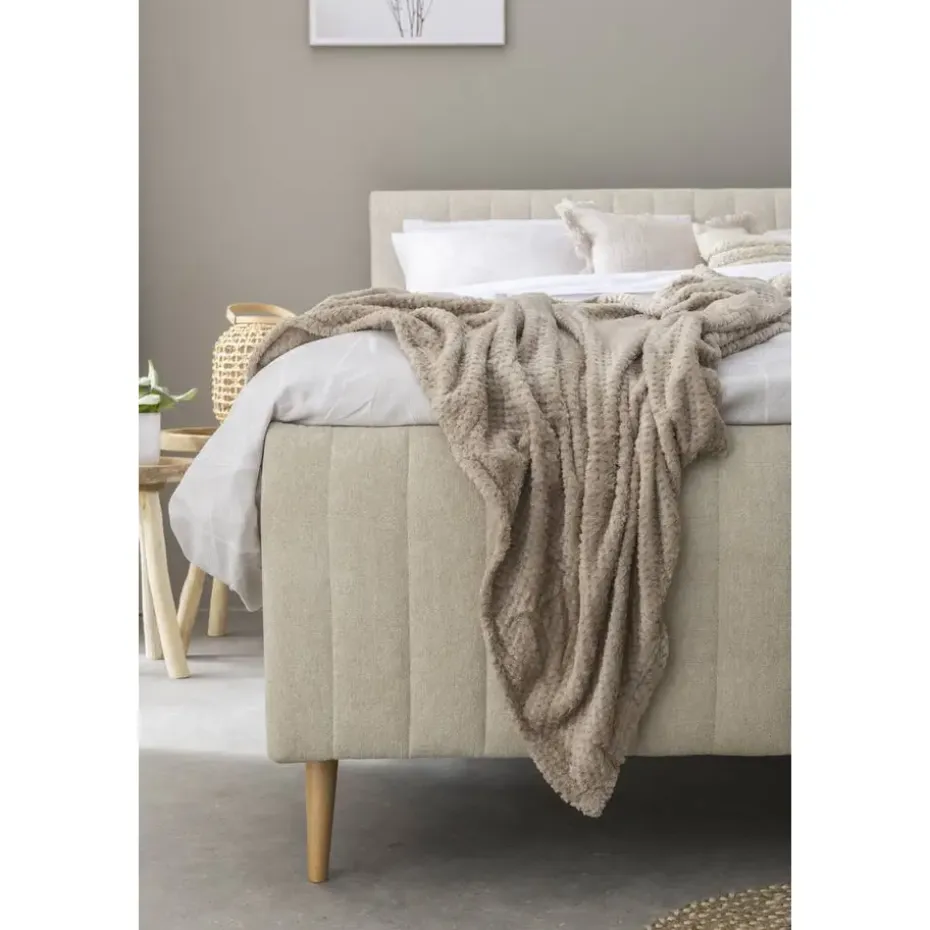 Bed Lieke - ecru - 180x200 cm