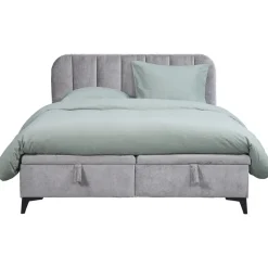 Bed Lizz met opbergruimte - grijs - 140x200 cm