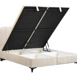 Bed Lizz met opbergruimte - ecru - 140x200 cm