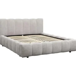 Bed Maudy - lichtgrijs - 180x200 cm