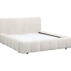 Bed Maudy met opbergruimte - ecru - 180x200 cm