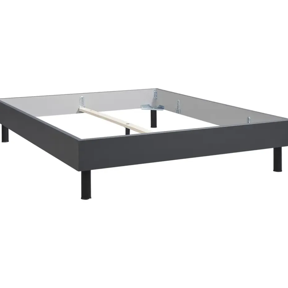 Bed Nova - grafietkleur - 180x200 cm