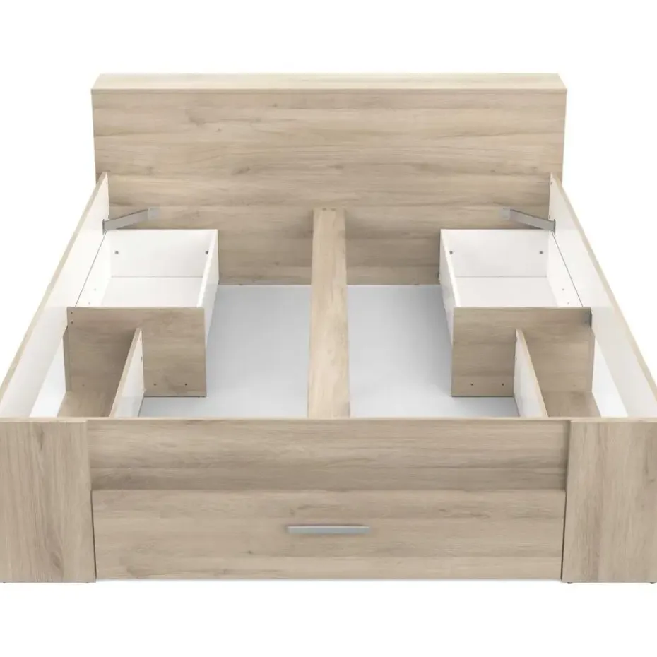 Bed Polly 160 x 200 cm-Kronberg eik
