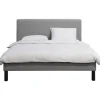 Bed Stijn - grijs - 140x200 cm