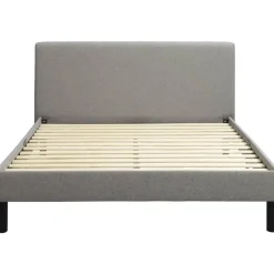 Bed Stijn - grijs - 140x200 cm