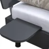 Bedplankje Nova - grafietkleur - 2 stuks
