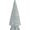 Beeld kerstboom groen keramiek 21xØ8,5 cm