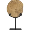 Beeld Nomad - zwart/naturel - 31x17x8 cm