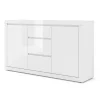 BELLO BIANCO III dressoir 150 cm wit mat / glanzend