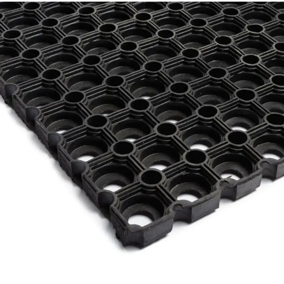 Ben Tools Deurmat - voor binnen en buiten - rubber - 60 x 40 cm