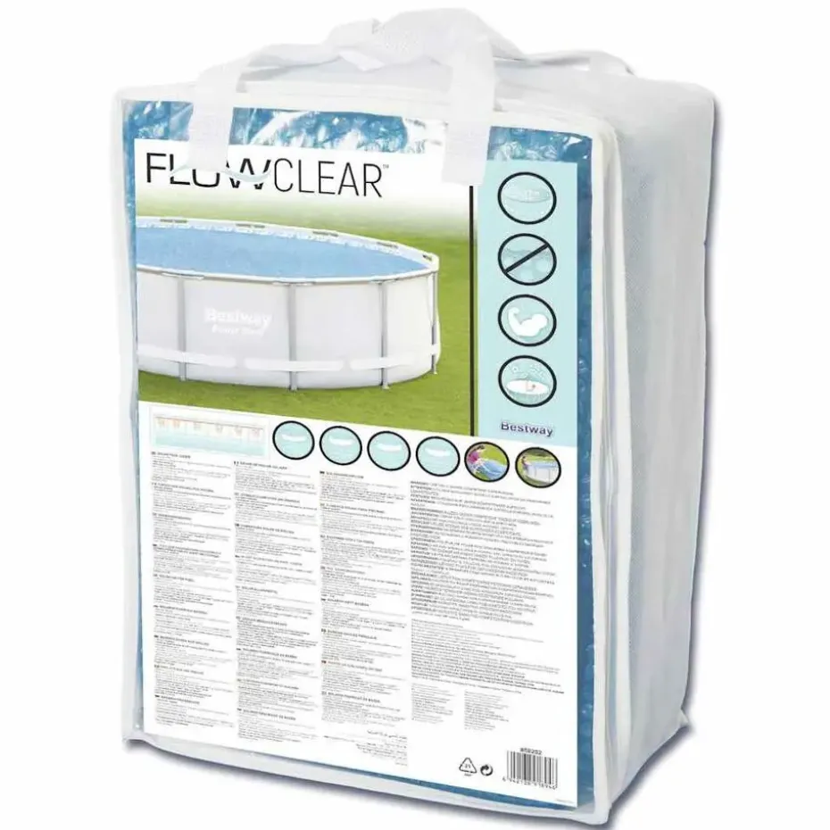Bestway - Solarzwembadhoes - Blauw - Polyetheen - 427 cm