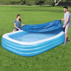 Bestway - Zwembadhoes - Blauw - Polyetheen - 305 x 183 x 56 cm