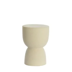 Bijzettafel Finca - Wit - 28.5x28.5x42cm