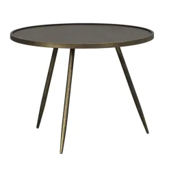 Bijzettafel Gianni - goudkleurig - 45xØ60 cm