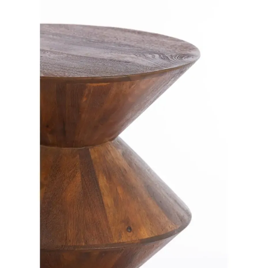 Bijzettafel Larus - Hout - Ø40cm