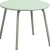 Bijzettafel Montreal - groen/metaal - 40xØ50 cm
