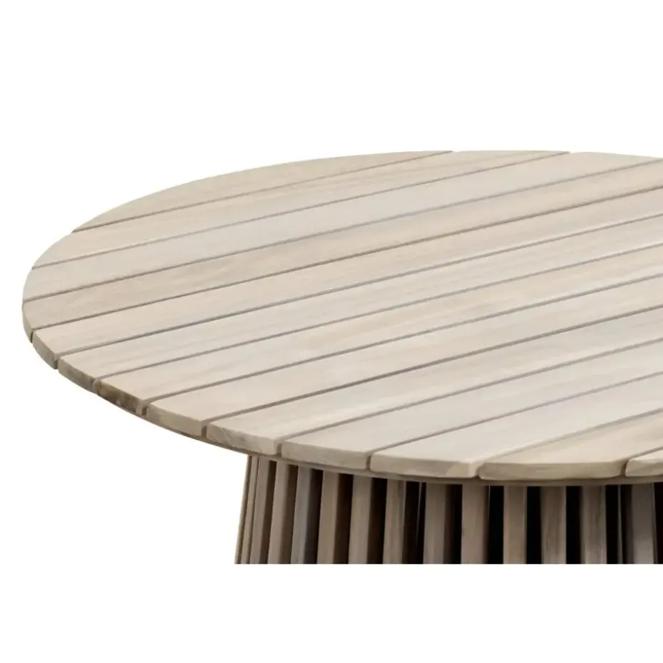 Bijzettafel Saône - acacia - 35xØ70 cm