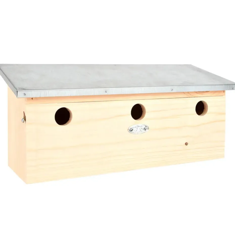 Birds for Birds Vogelhuis - hout - nestkastje voor mussen - 47 cm