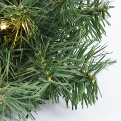 Black Box Trees Norton Kerstkrans met LED Ø60 cm Groen