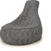 Bobbel Home - Zitzak Stoelvorm - Florance - Faux fur - Zitstoel - 100 liter -
