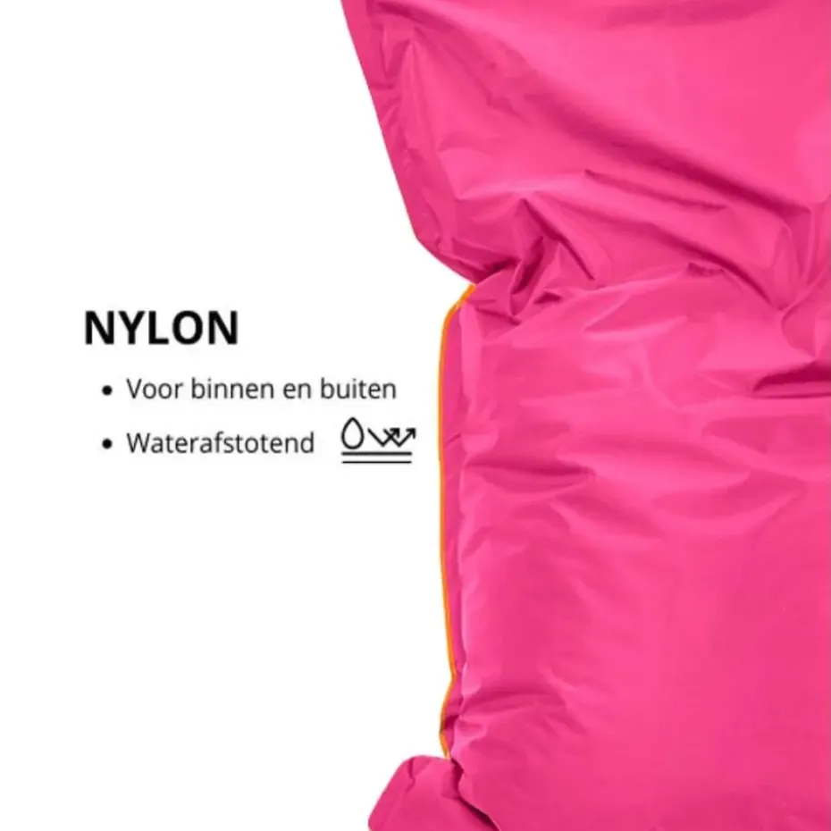 Bobbel Home Ruime zitzak Kussen Nylon 100x150
