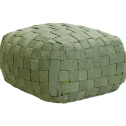 BODLA - Buitenpoef - Groen - 50 x 50 cm - Synthetisch materiaal