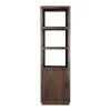 Boekenkast Bruin Mangohout - 45x60x200cm - Jaxx