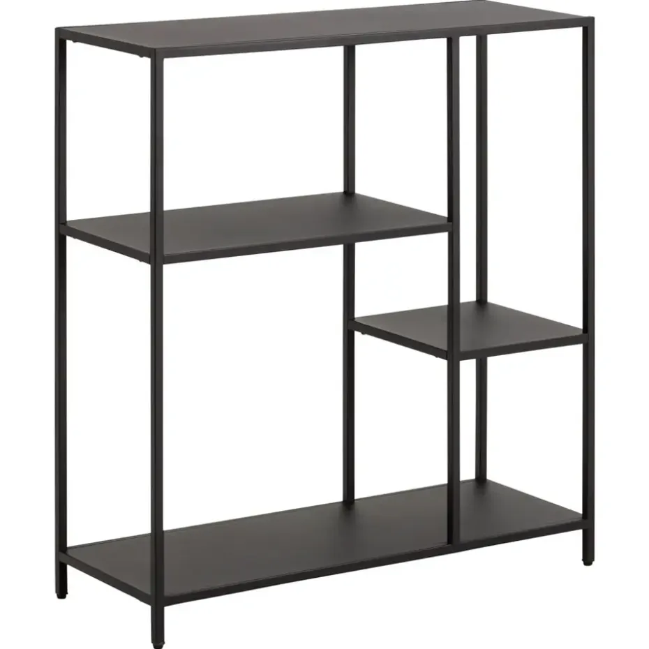 Boekenkast Jaxx - zwart - 86x79,5x30 cm