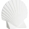 Boekensteun Schelp - off-white - 16x16x5 cm