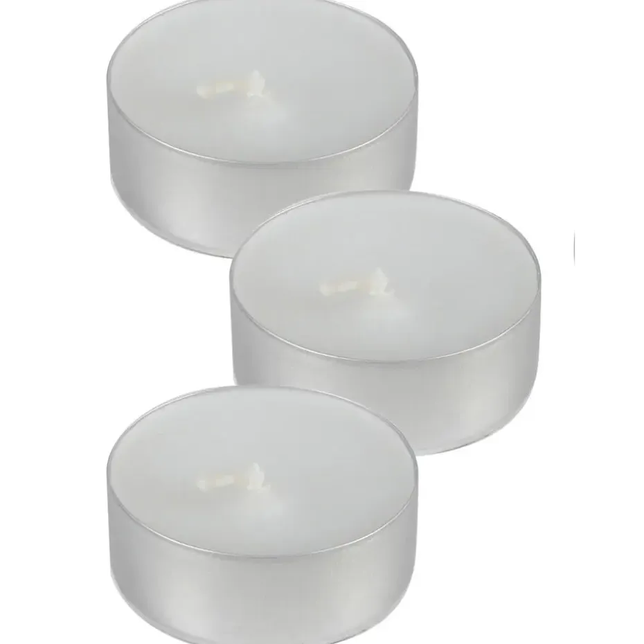 Bolsius Waxine/theelichtjes - 50x stuks - 3,5 branduren - kaarsje
