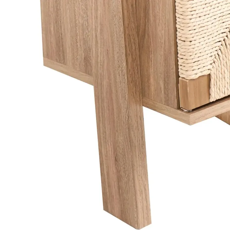BONDI - Boekenkast - Lichtbruin - Spaanplaat/Papiertouw