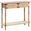 BONDI - Sidetable - Lichtbruin - Spaanplaat/Papierkoord